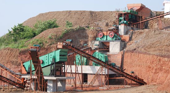 玄武巖破碎_用于高速公路、高速鐵路建設